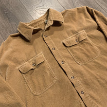 Load image into Gallery viewer, Khaki Corduroy Button-up XL
