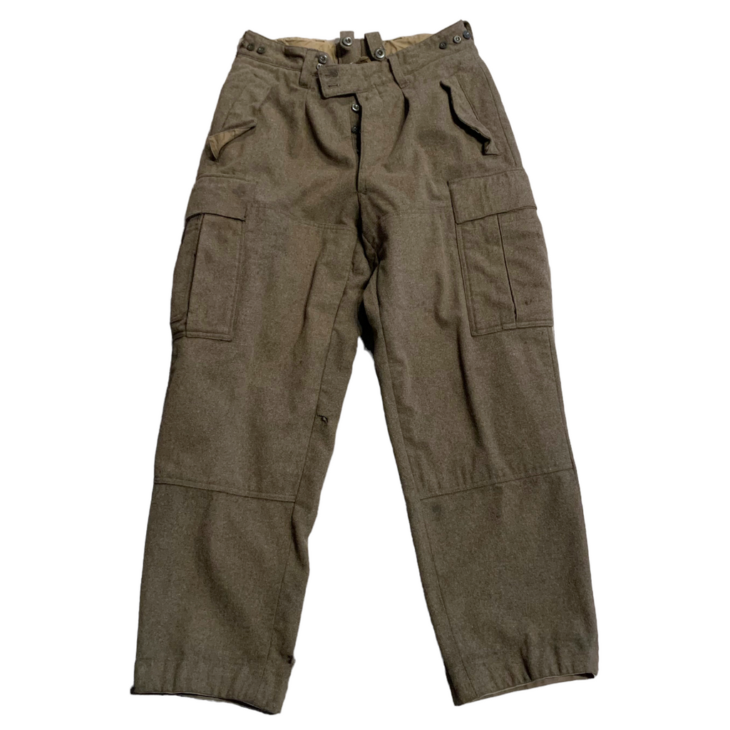 Vintage Wool Military Cargos 32