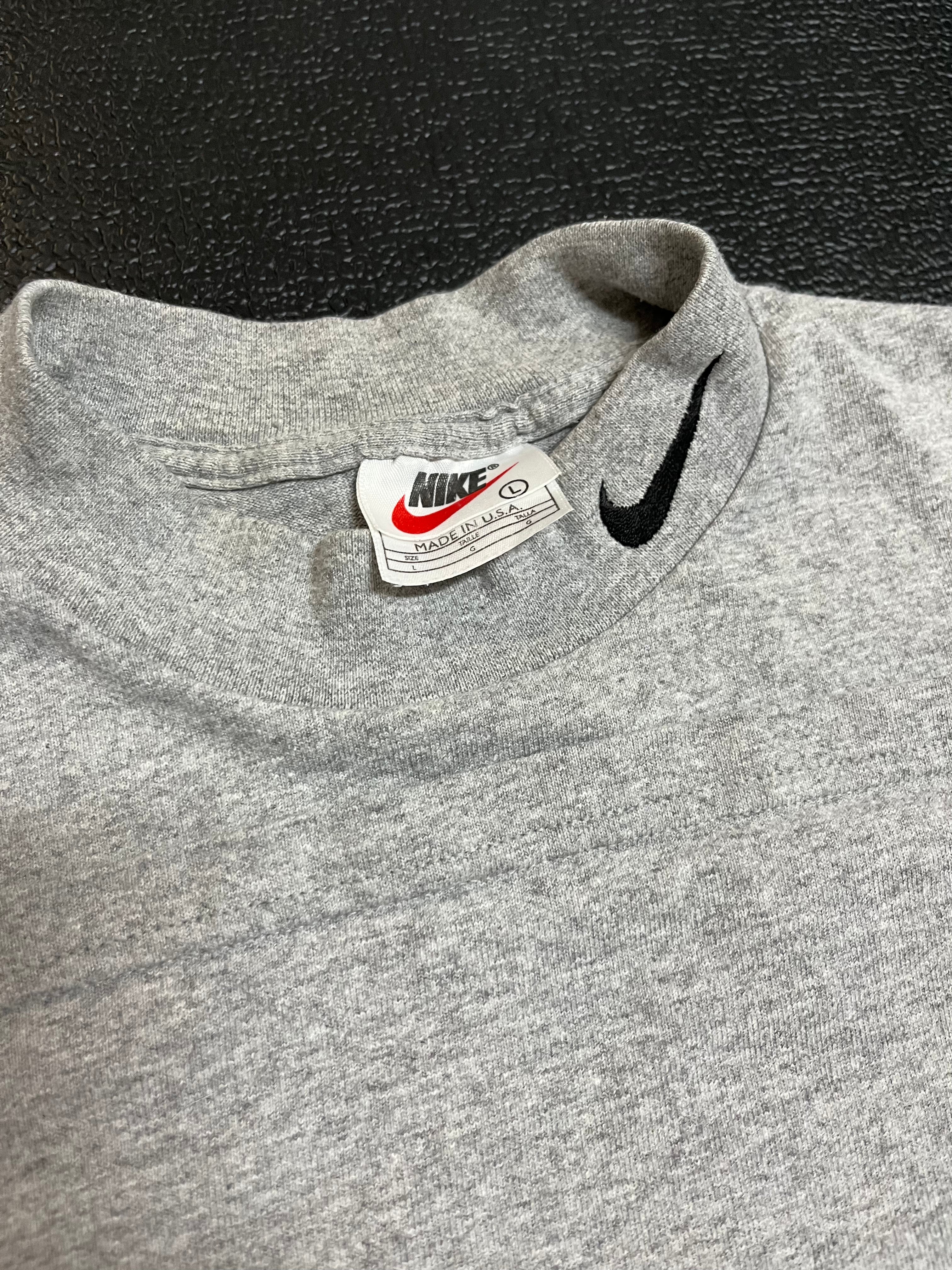 90s Nike mock neck longsleeve L