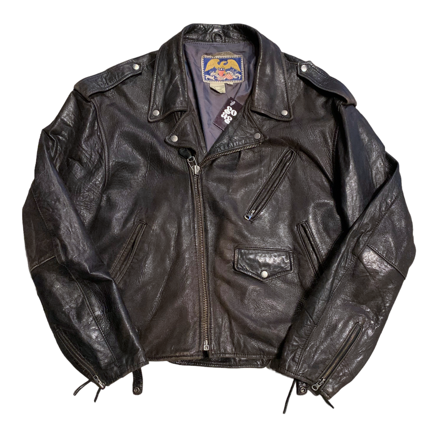 Avirex Leather Bikers Jacket L