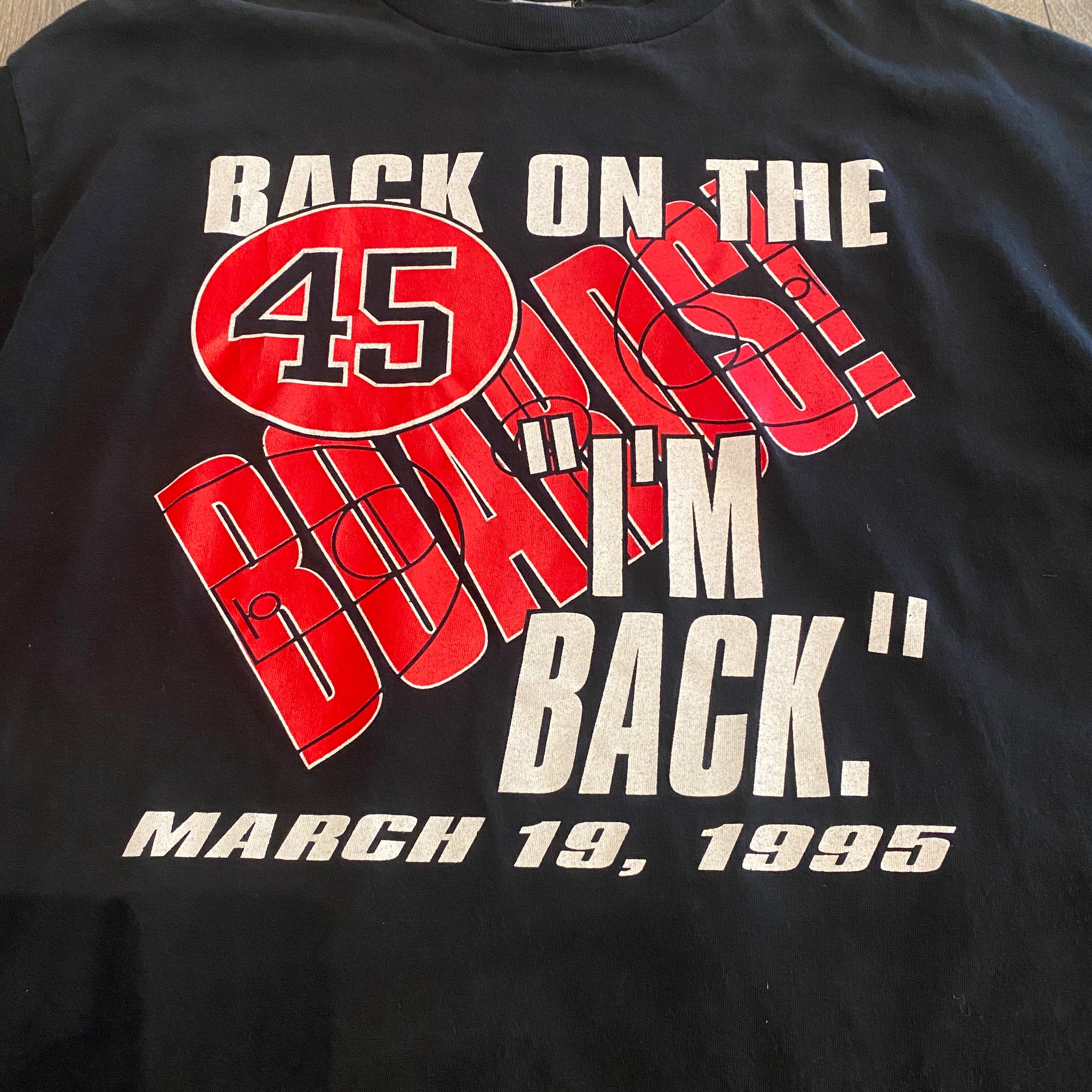 1995 Dennis Rodman Back On The Boards Tee XXL