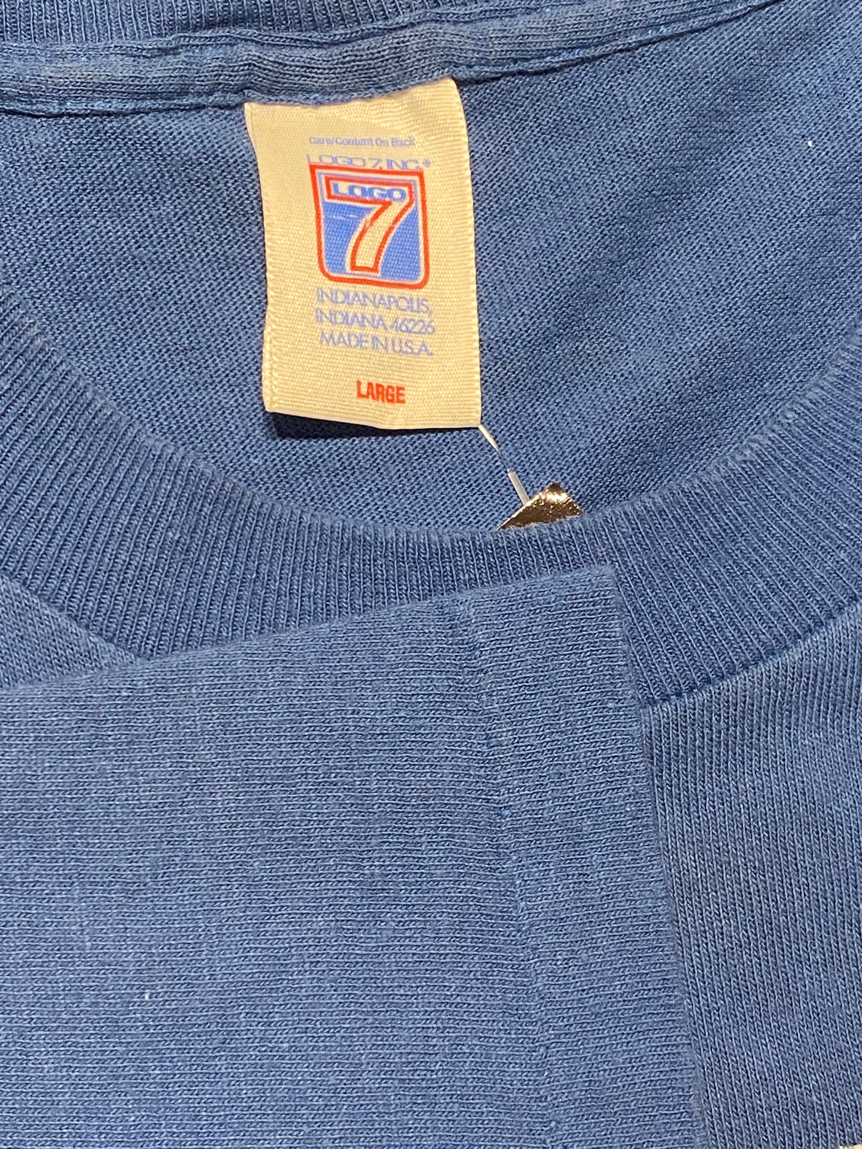 1991 Seattle Mariners Logo 7 tee L