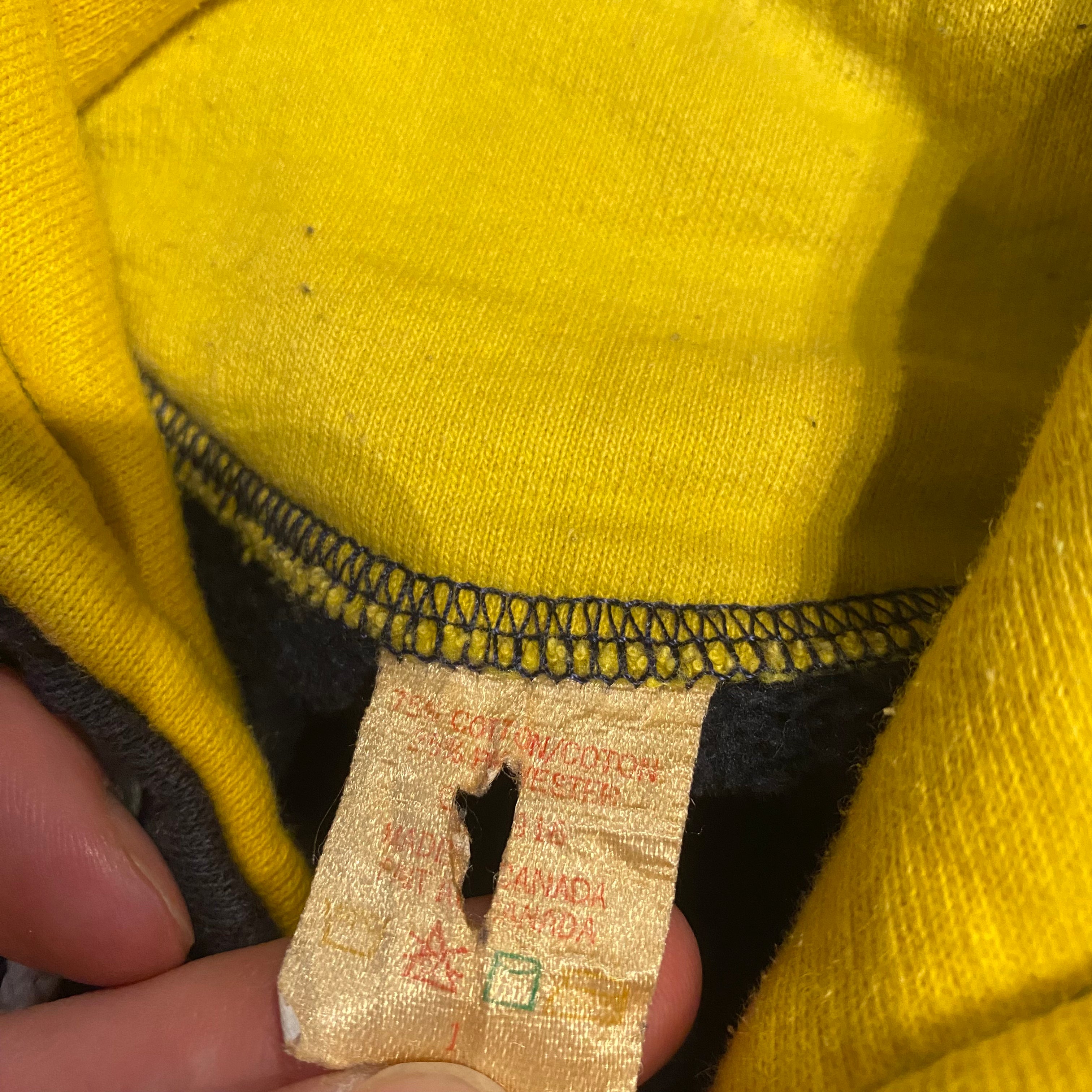 Vintage Michigan Wolverines Hoodie L