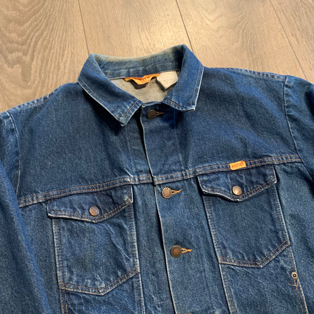 Blue Denim Rustler Jacket XL