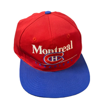 Load image into Gallery viewer, Vintage MTL Canadiens Snapback OS
