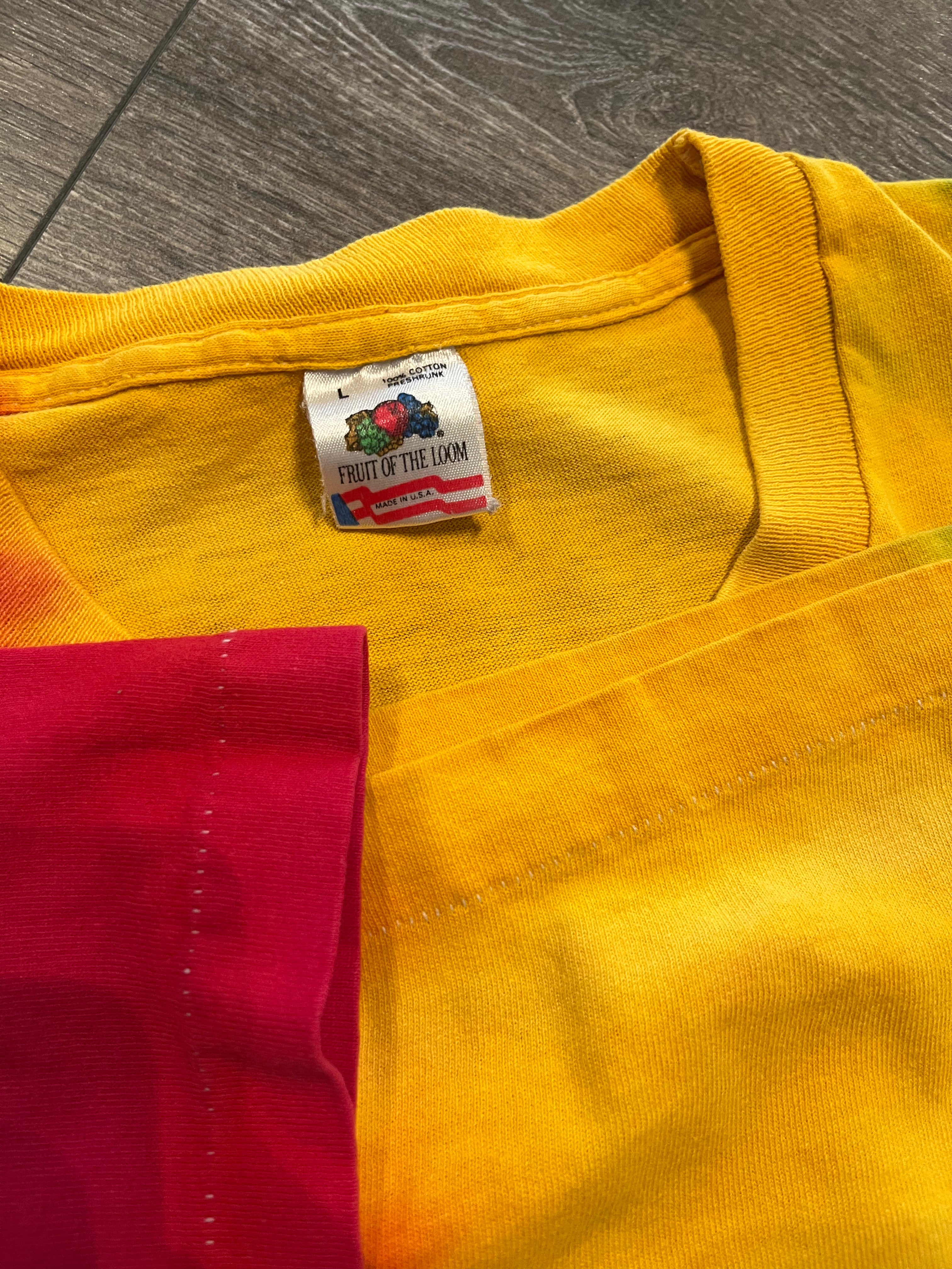 90s Bob Marley reggae tee L