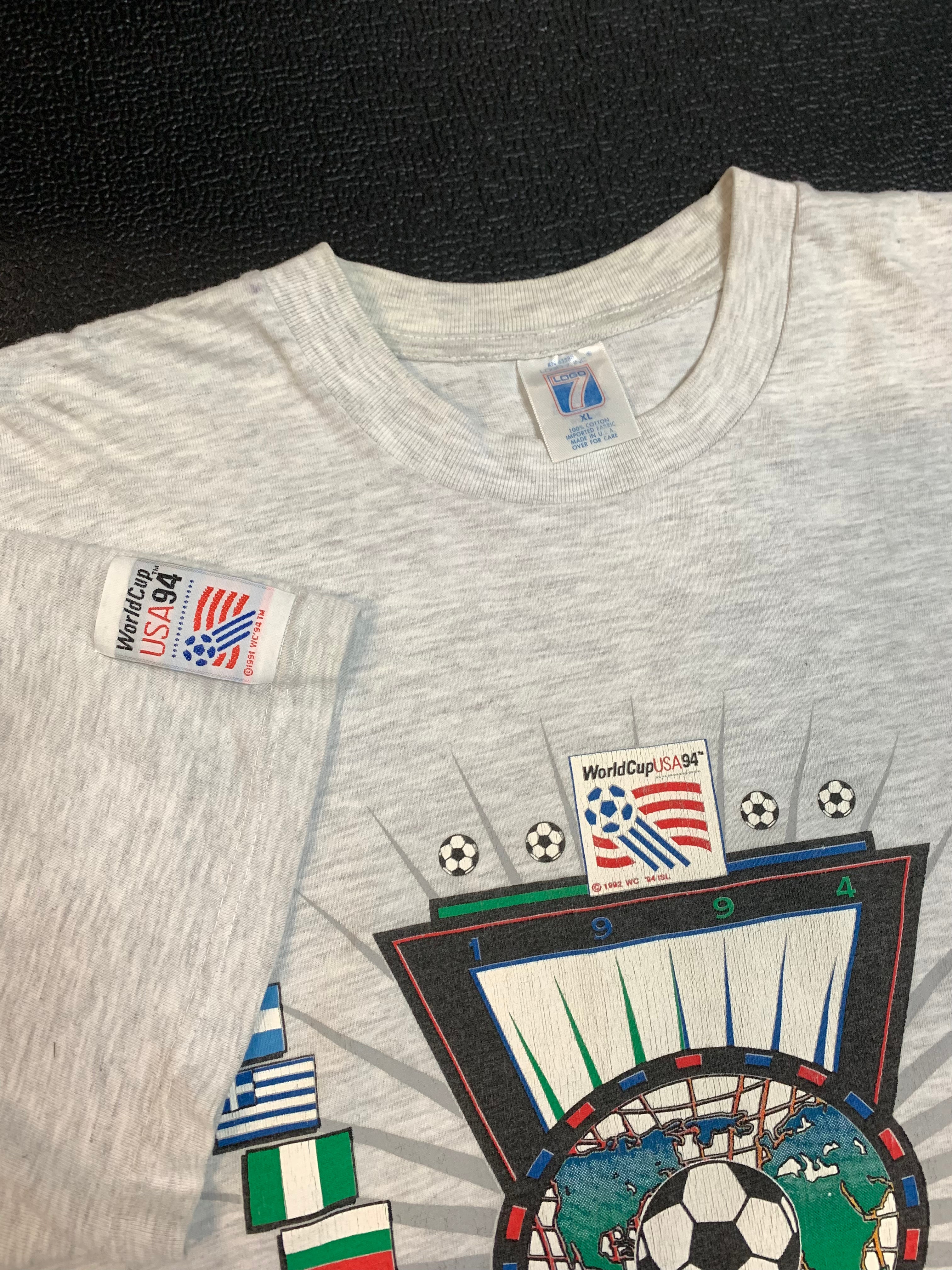 1994 World Cup flags tee XL