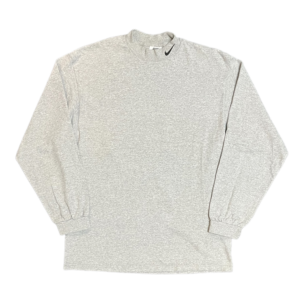 90s Nike mock neck longsleeve L