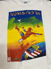 Load image into Gallery viewer, Vintage World Cup 94 Peter Max tee M/L
