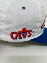 Load image into Gallery viewer, Vintage Cleveland Cavaliers twill script snapback
