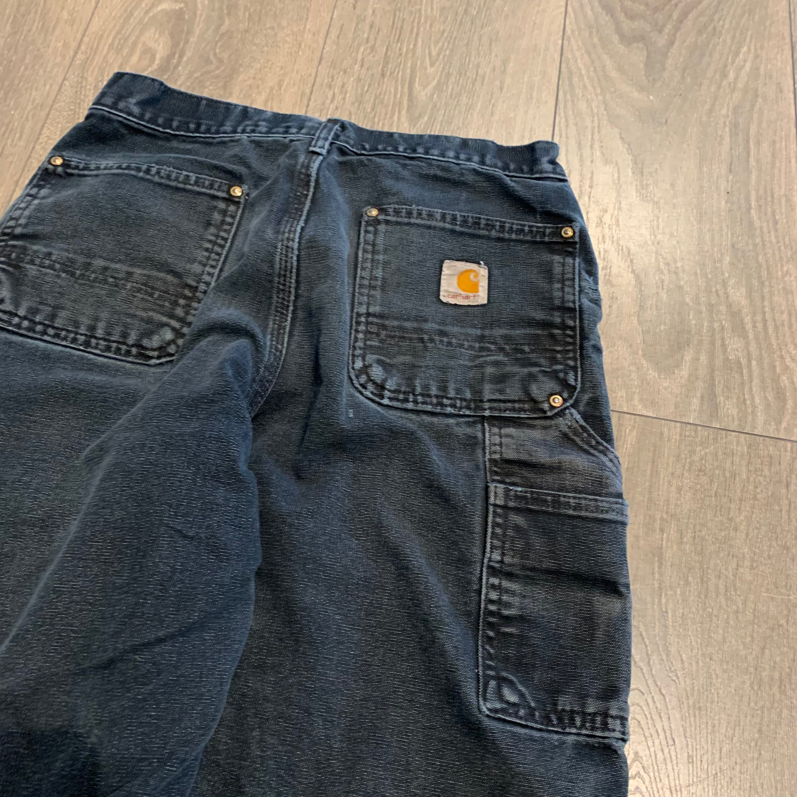 Vintage distressed Carhartt Double Knees 28” x 30.5”