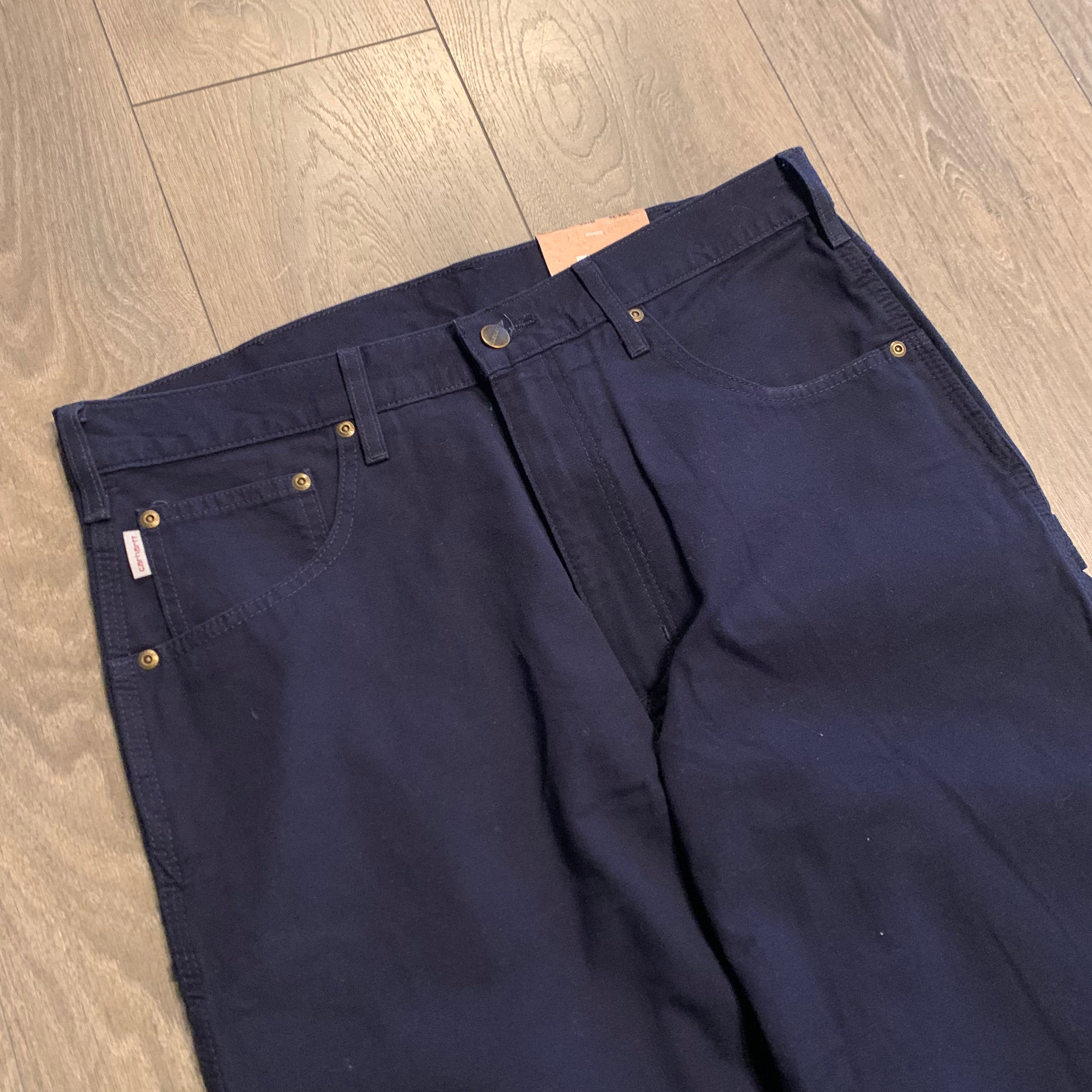 Navy NWT Carhartt Carpenters 36