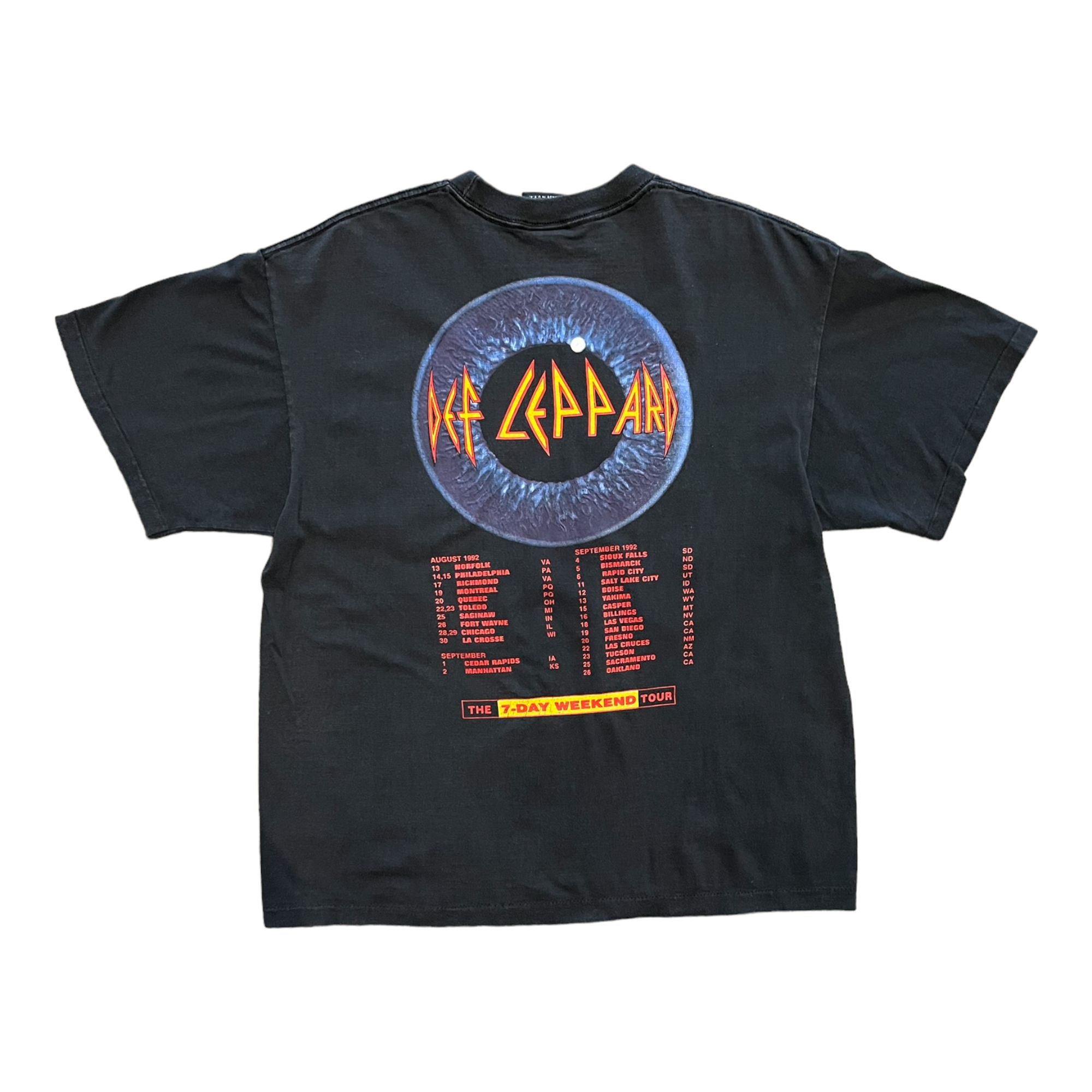 1992 Def Leppard Adrenalize tee XL