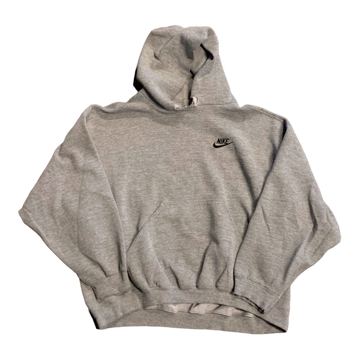 90s Nike logo hoodie Womens L