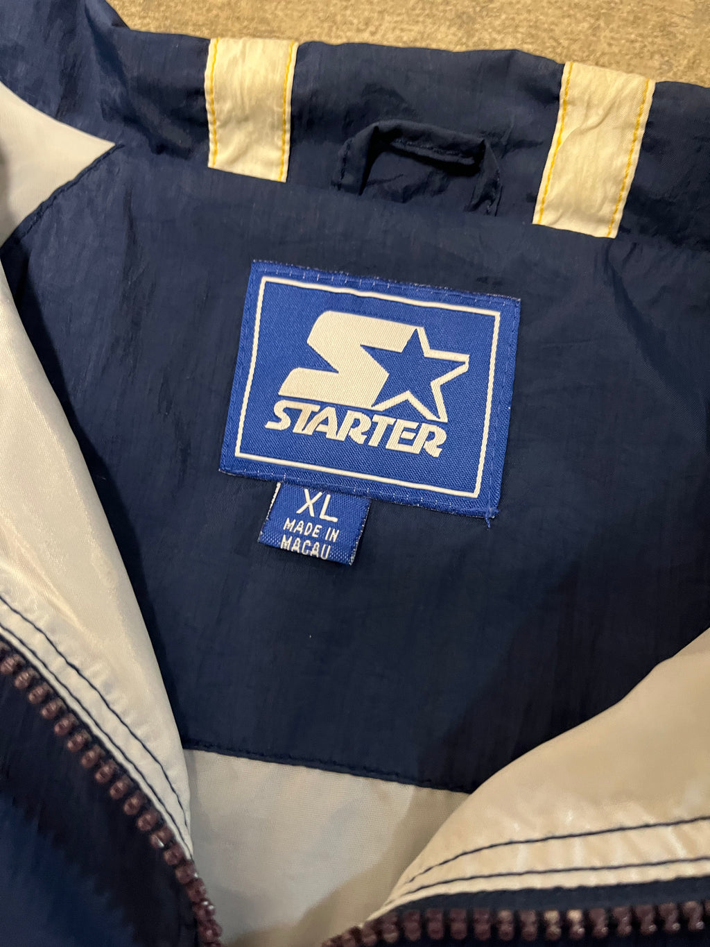 Vintage Michigan Wolverines Starter light jacket XL