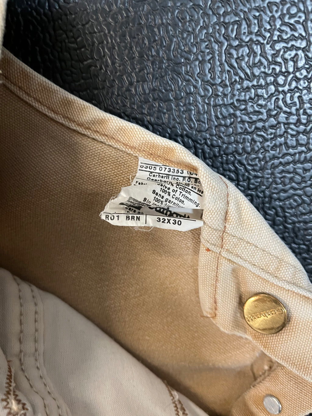 Vintage Carhartt overalls 33x30