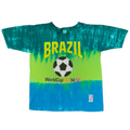 1994 Brazil World Cup tie dye tee L/XL