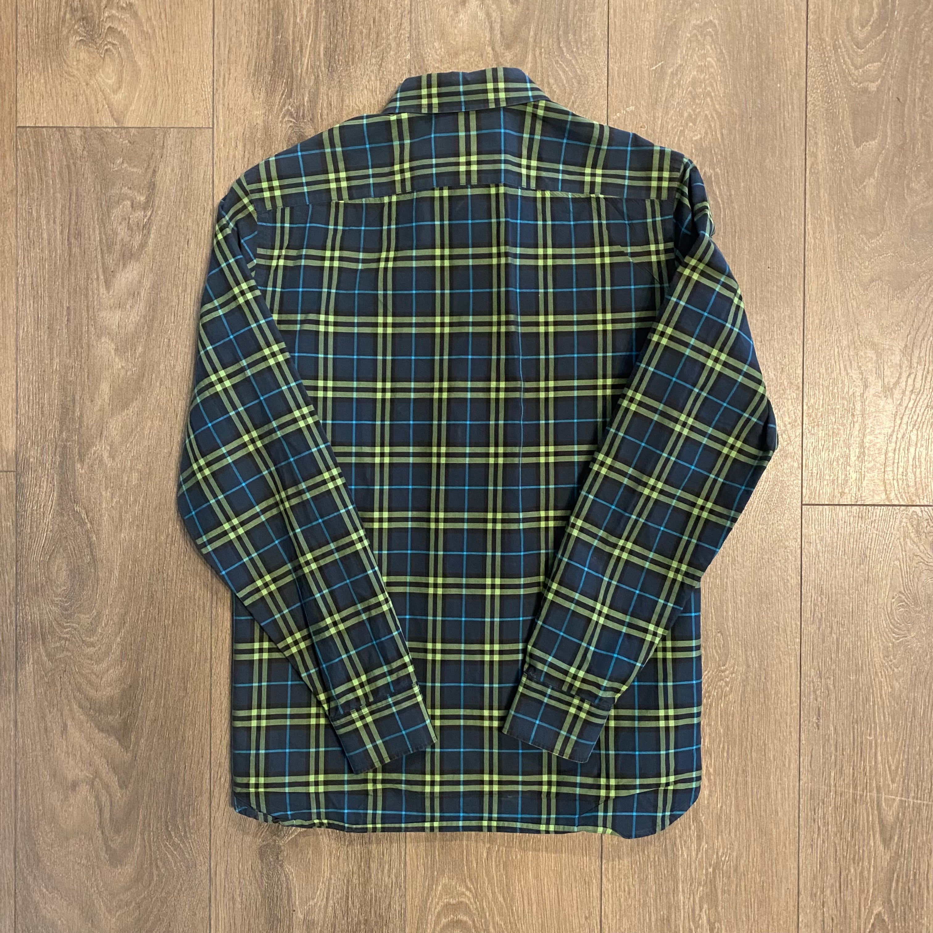 Burberry Plaid Button Up S