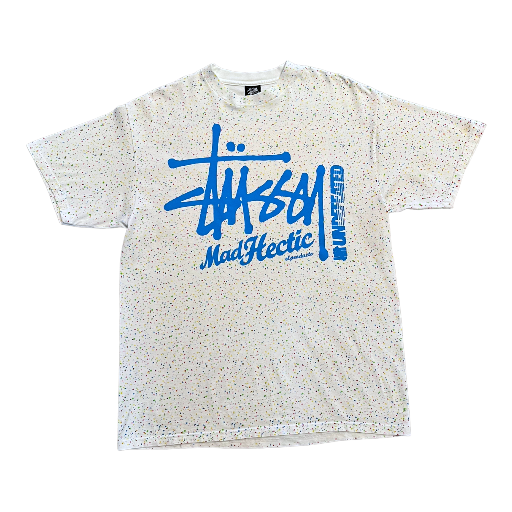 2000s Stussy x Mad Hectic Undefeated tee L