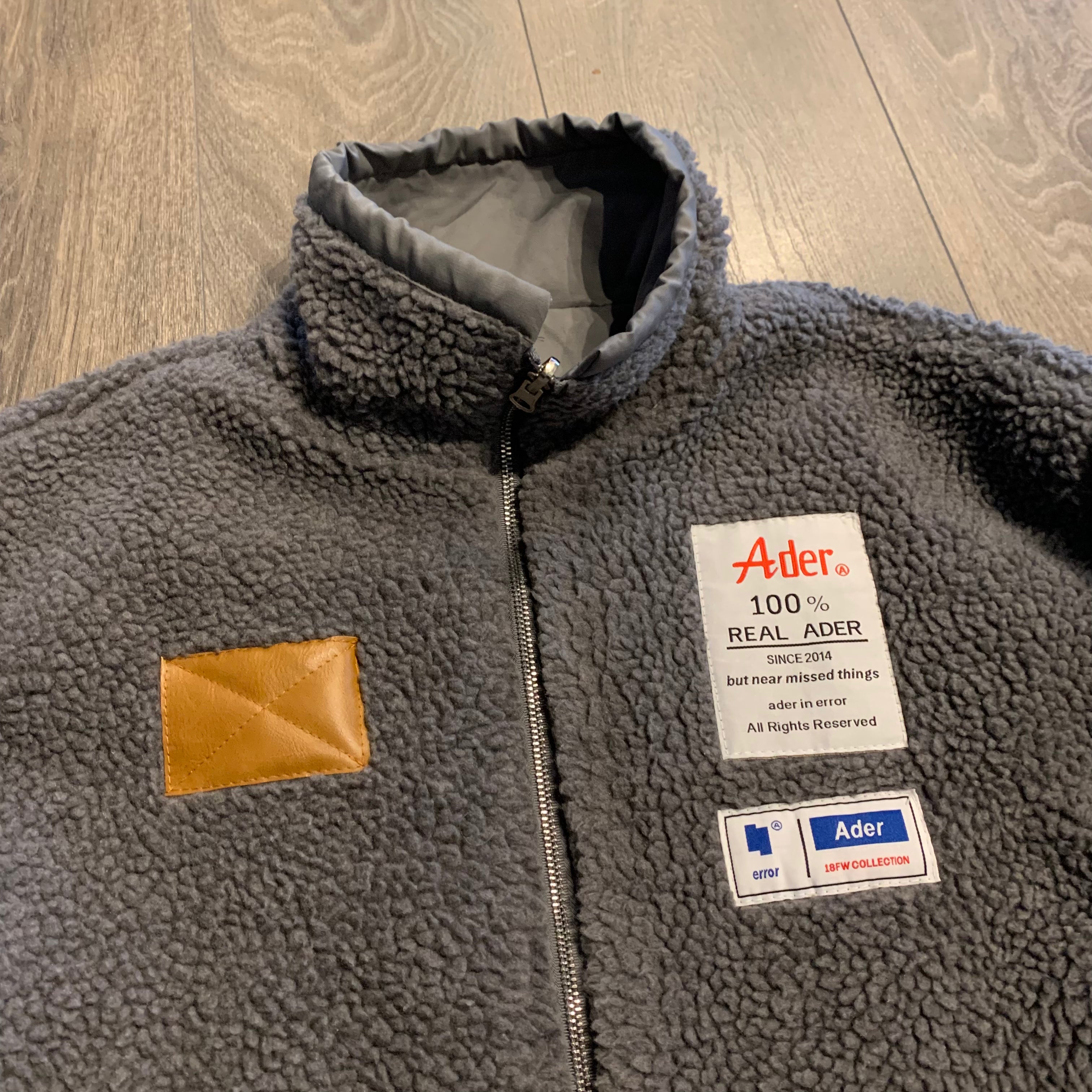 Ader Error Reversible Fleece Zip Up L