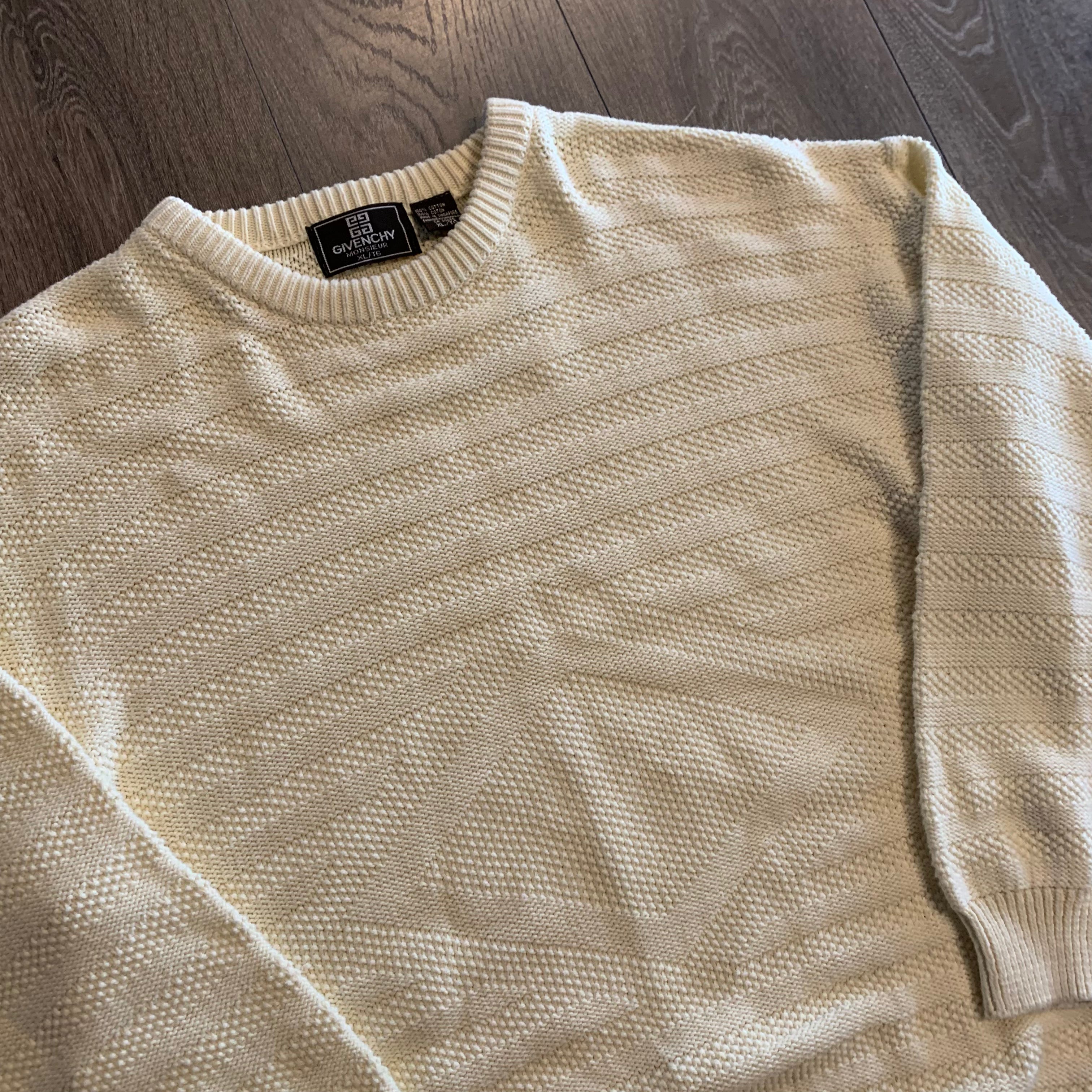 80s Givenchy Knit Sweater XL