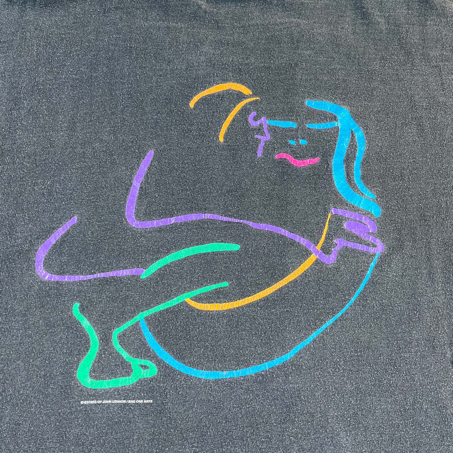 90s The Artwork of John Lennon tee L