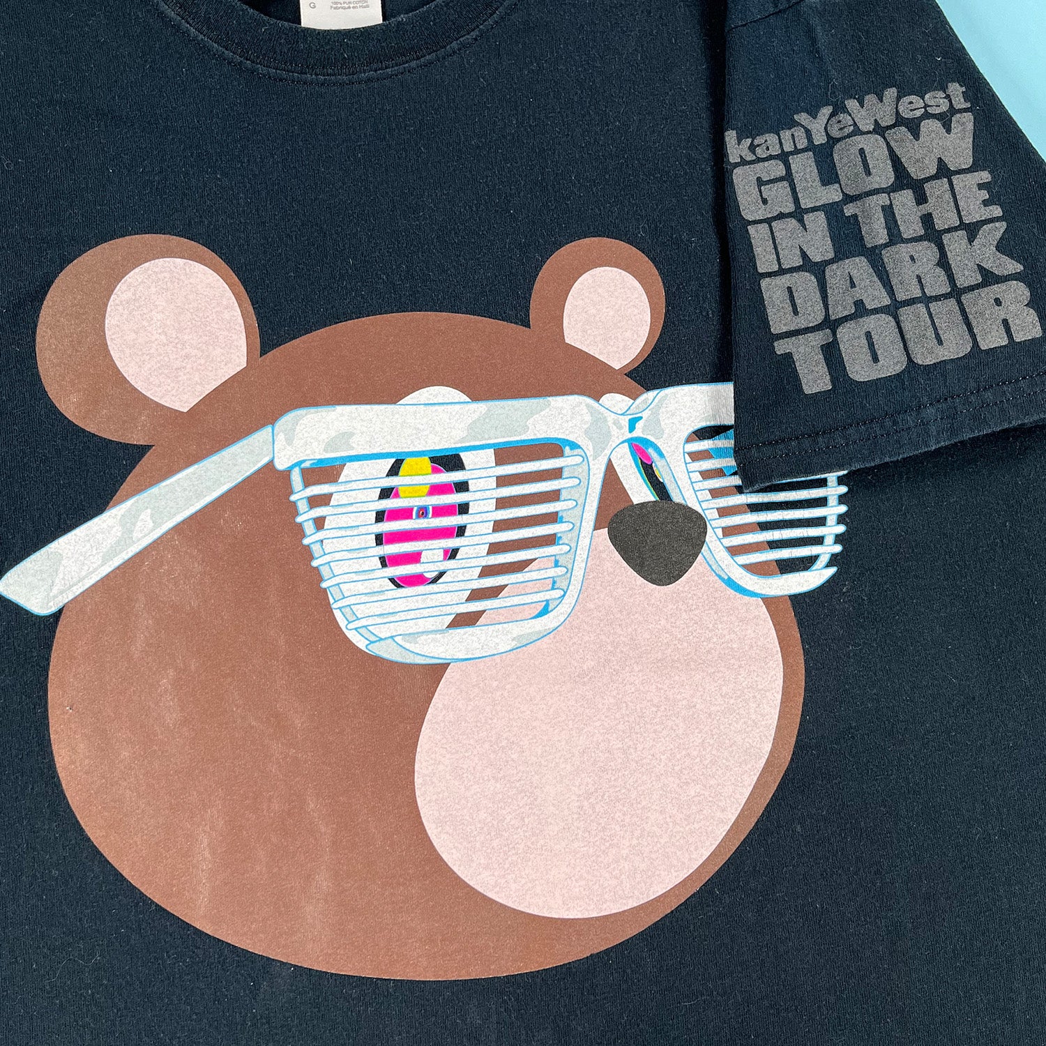 2007 Kanye West Glow in the Dark tour tee L