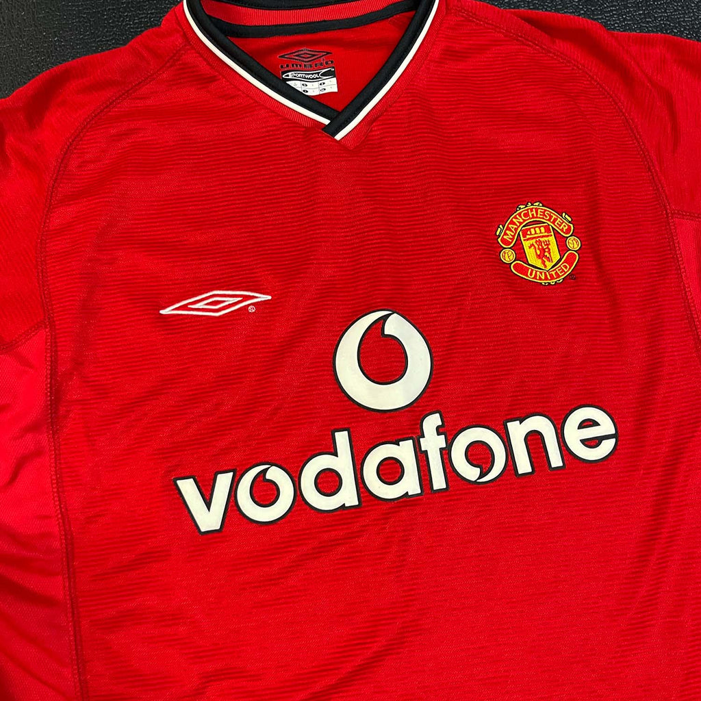 '00-'02 Manchester United home jersey XL