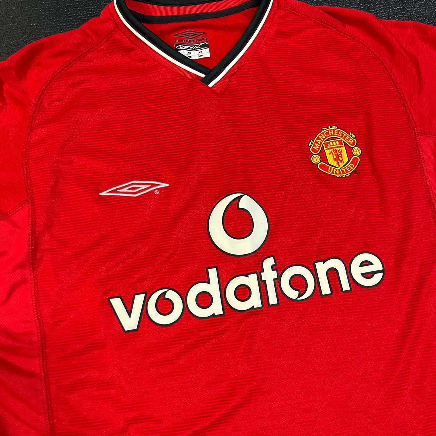 '00-'02 Manchester United home jersey XL