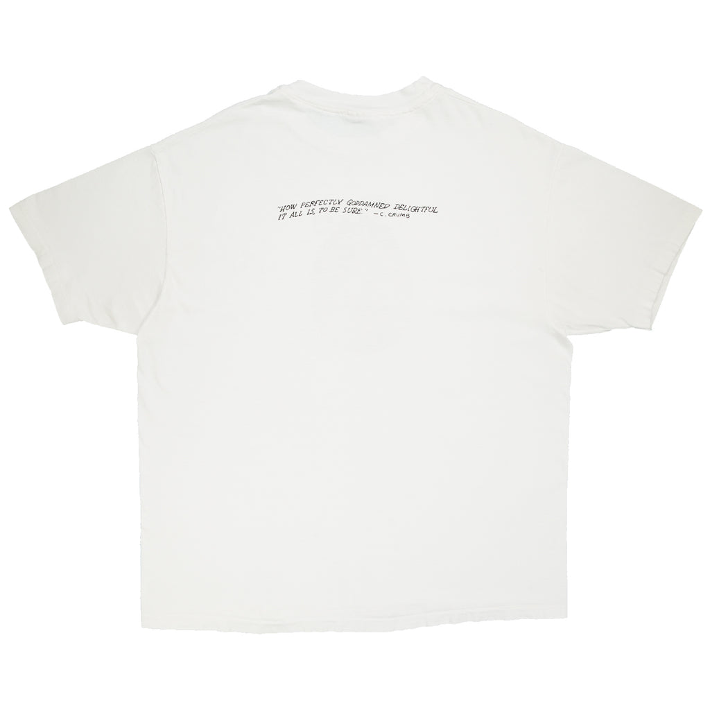 1994 Charles Crumb comic book artist film tee XL