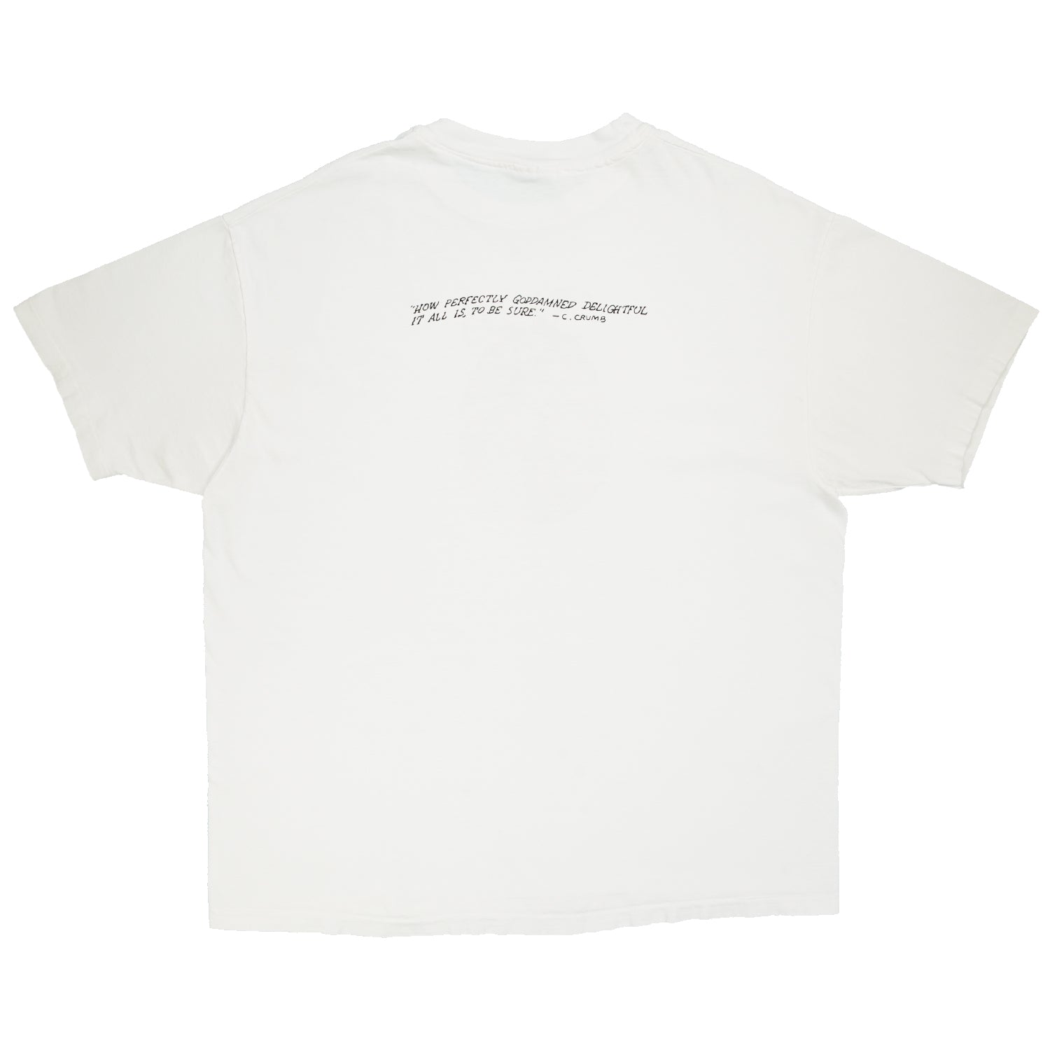 1994 Charles Crumb comic book artist film tee XL