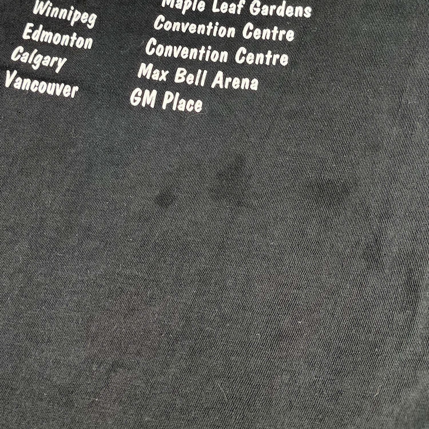 1997 Backstreet Boys Canadian Tour tee L