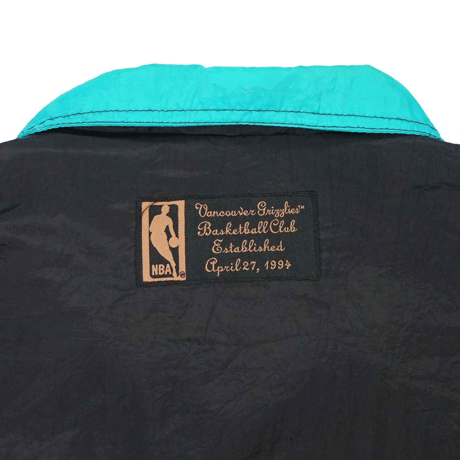 1994 Vancouver Grizzlies Inaugural Starter windbreaker