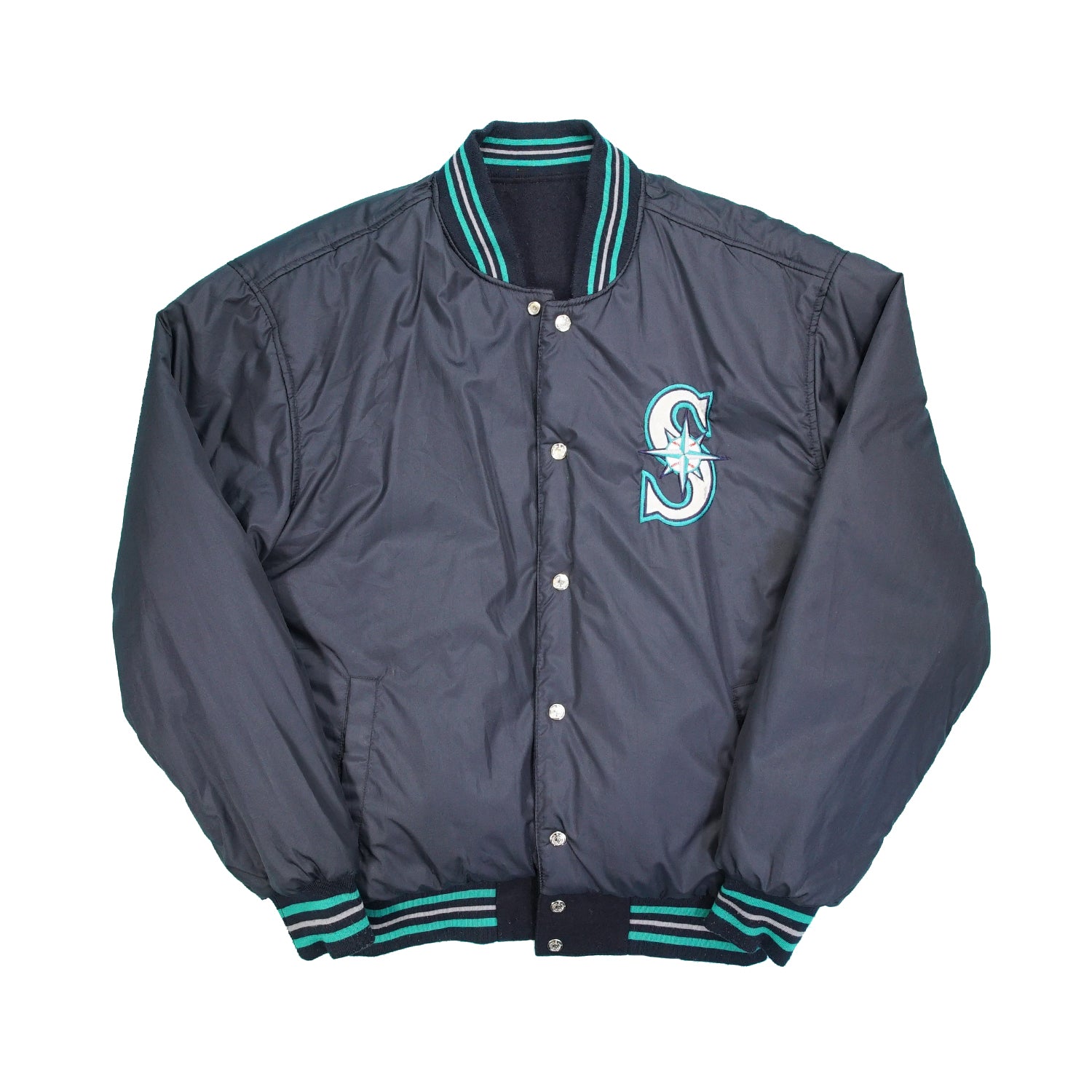 Seattle Mariners Jeff Hamilton reversible jacket L/XL
