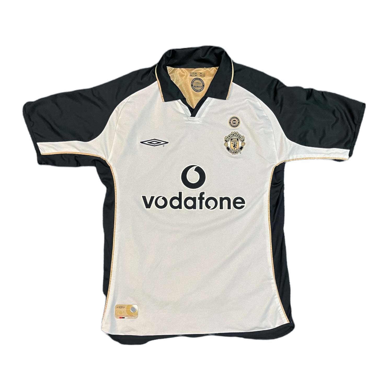 2002 Manchester United reversible jersey M