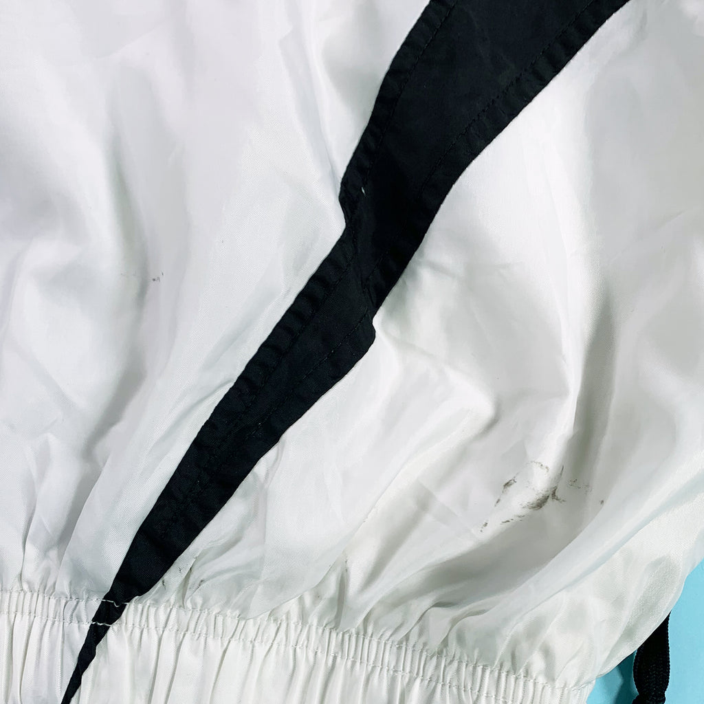 '90s Nike black and white track jacket XL