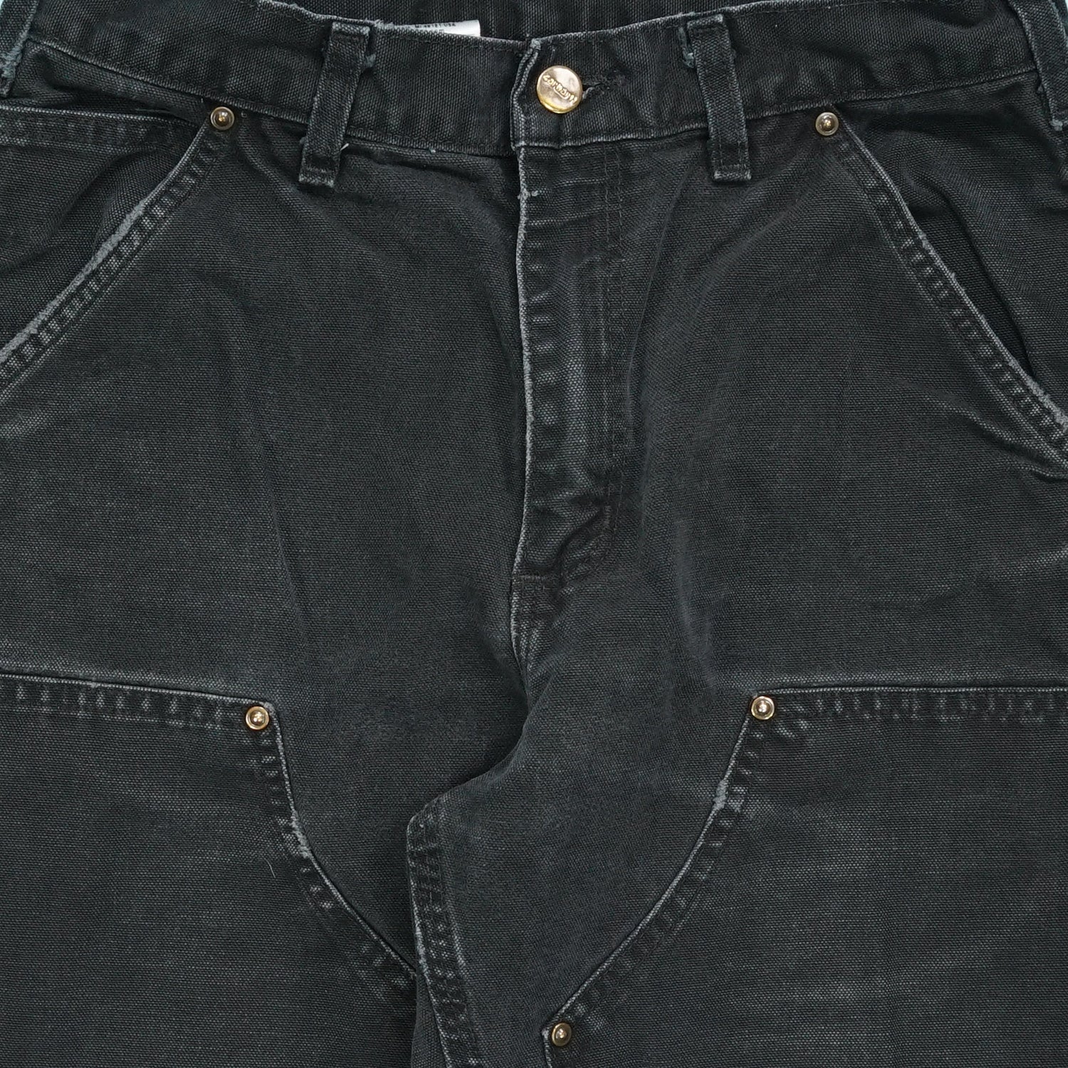Carhartt double knee black 28" x 28.5"