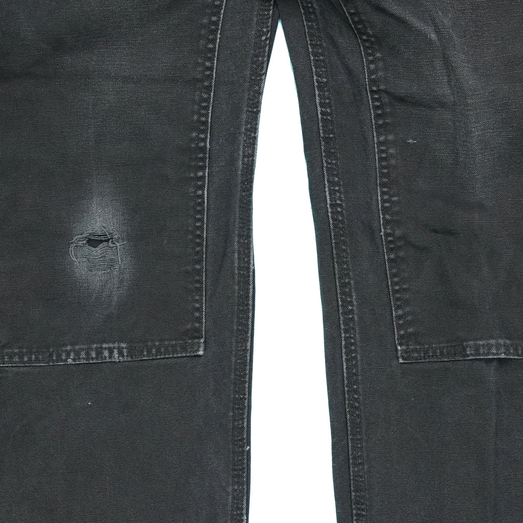 Carhartt double knee black 28" x 28.5"