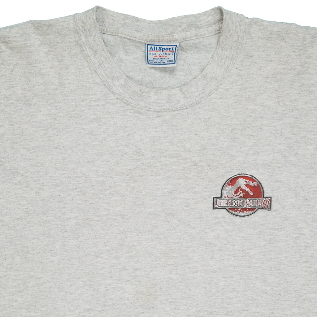 2001 Jurassic Park 3 movie promo tee XL
