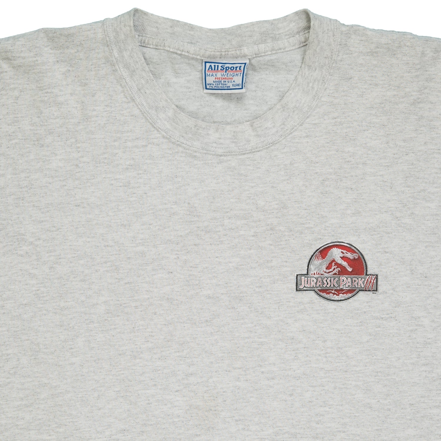 2001 Jurassic Park 3 movie promo tee XL