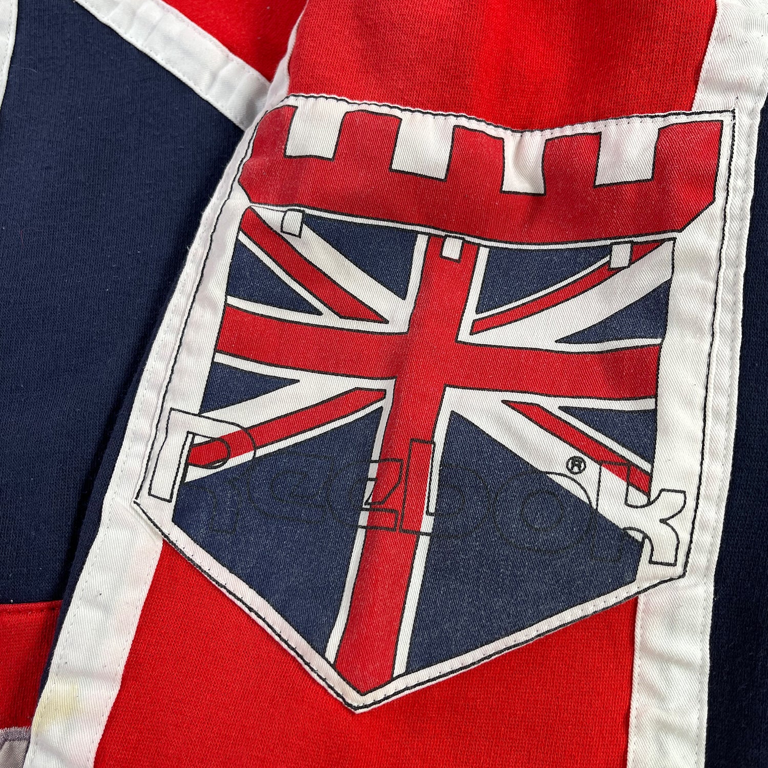 '90s Reebok Great Britain flag crewneck L/XL