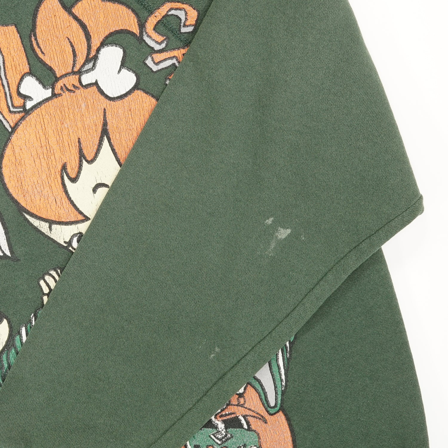 1992 Miami Canes Flintstones crewneck L