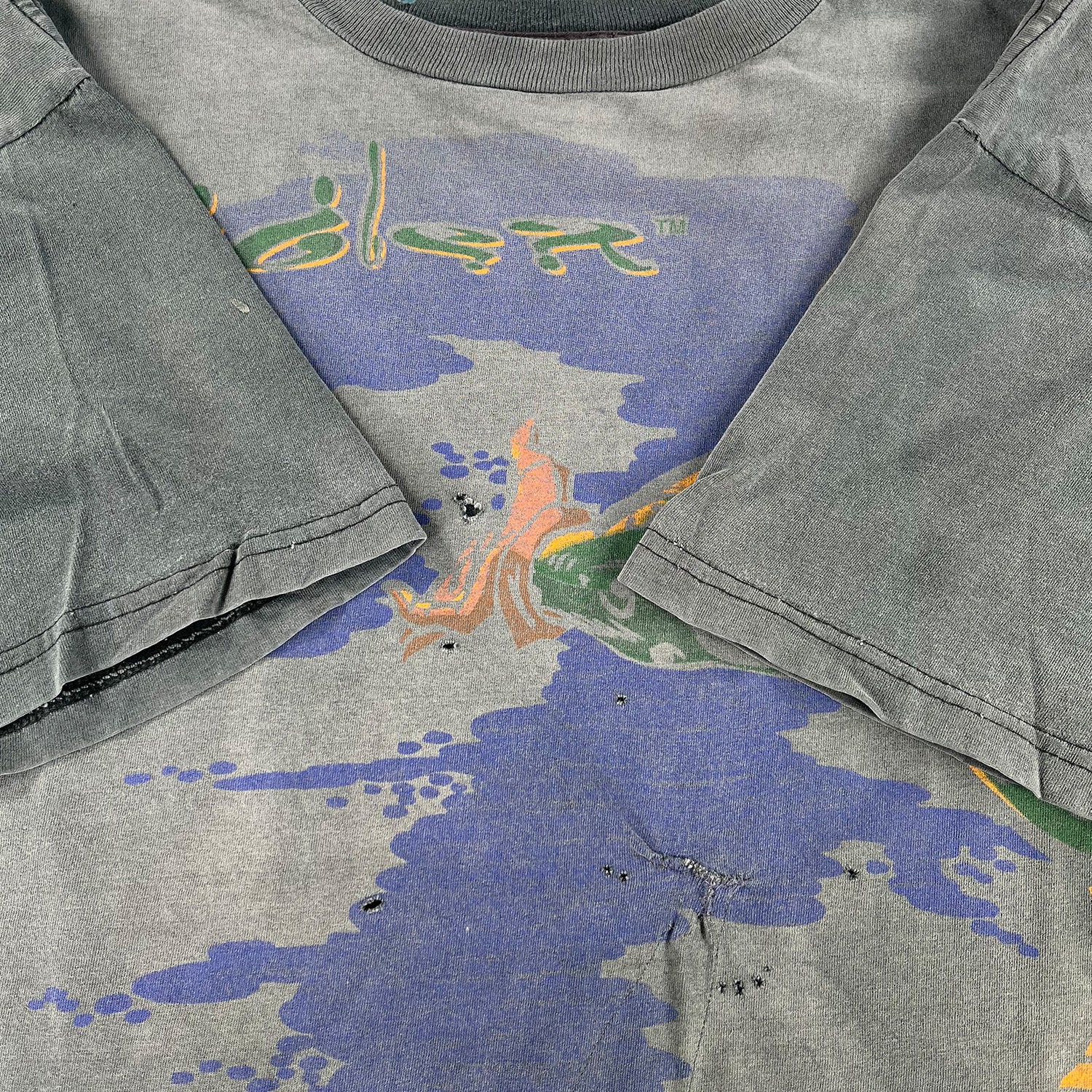 '90s The Riddler thrashed tee XL