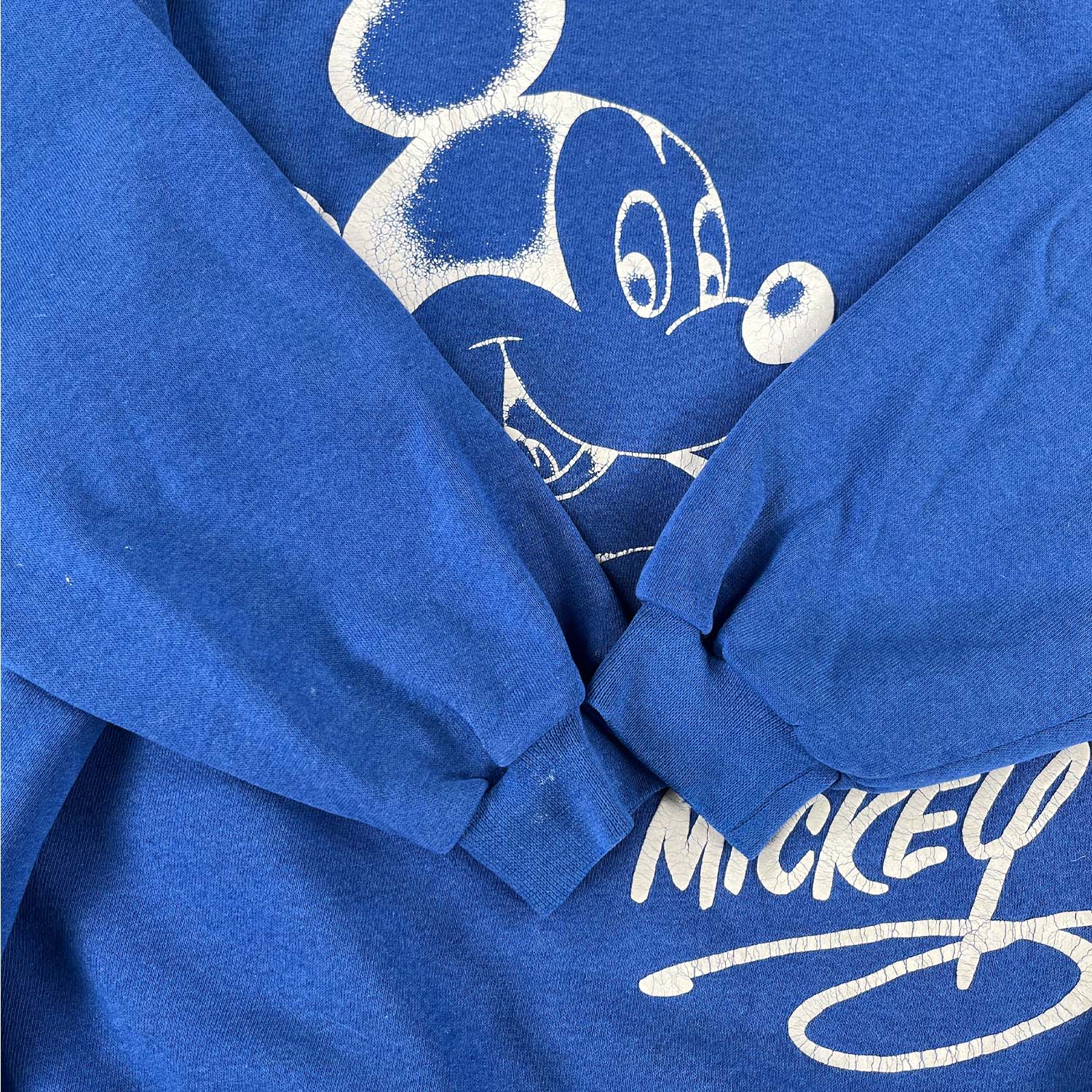 '90s Mickey Mouse stencil crewneck L