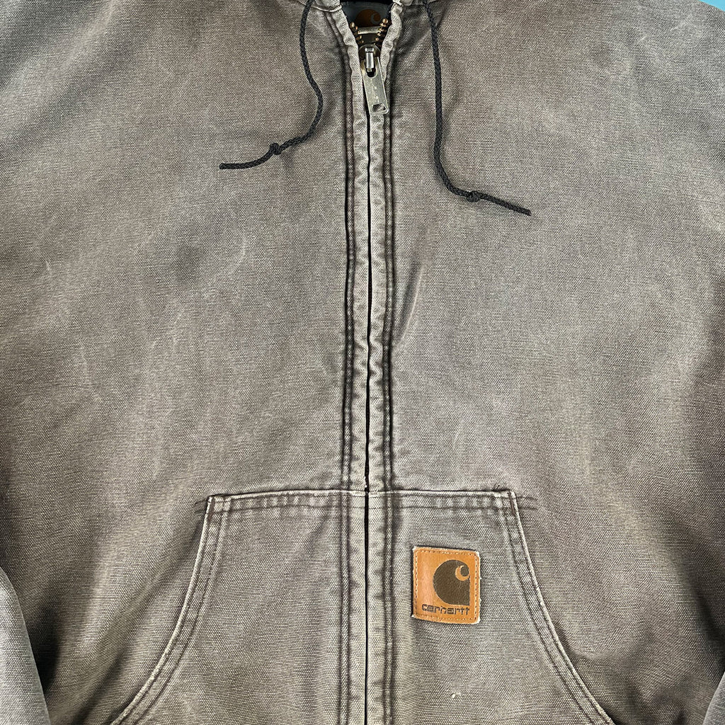 Vintage Carhartt full zip denim jacket XL/XXL