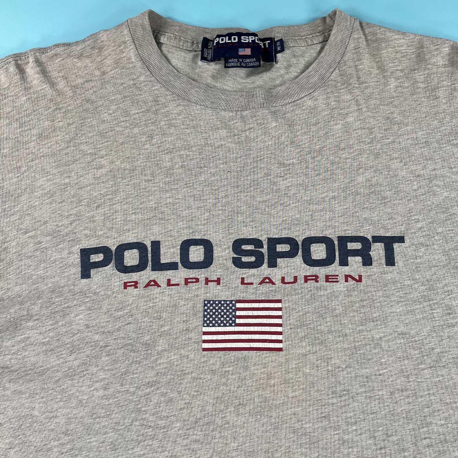 '90s Polo Sport spell out tee L/XL
