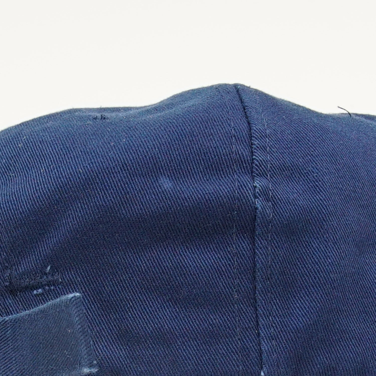 '90s Nike mini swoosh strapback hat navy blue