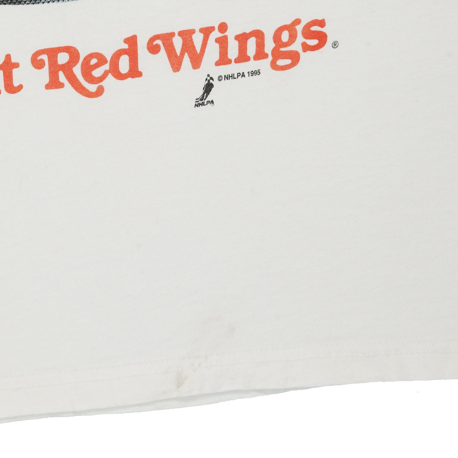 1995 "Winged Warriors" Detroit Red Wings NHL tee M