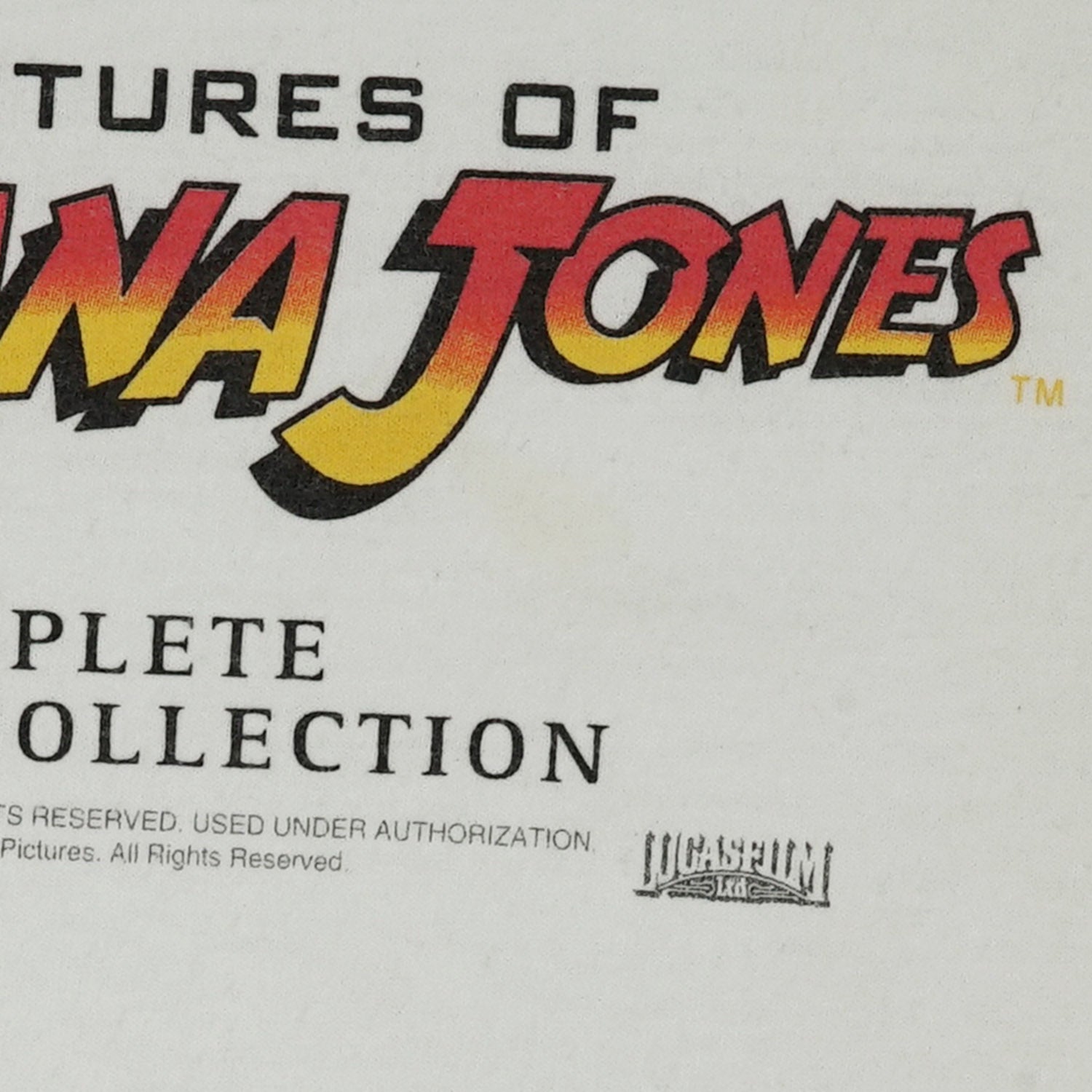 2003 Indiana Jones DVD promo tee L