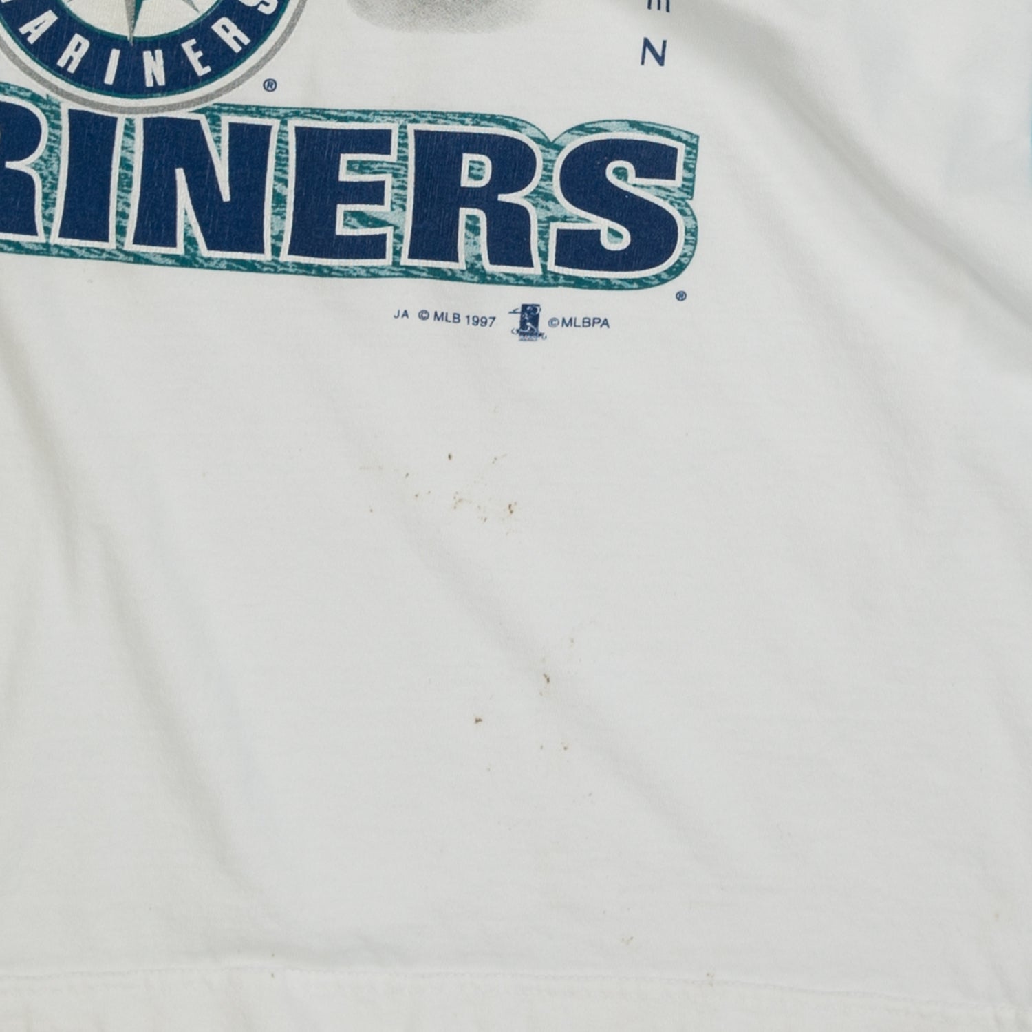 1997 Seattle Mariners Griffey Jr. & A-Rod MLB tee L